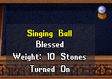 Ultima Online Singing Ball